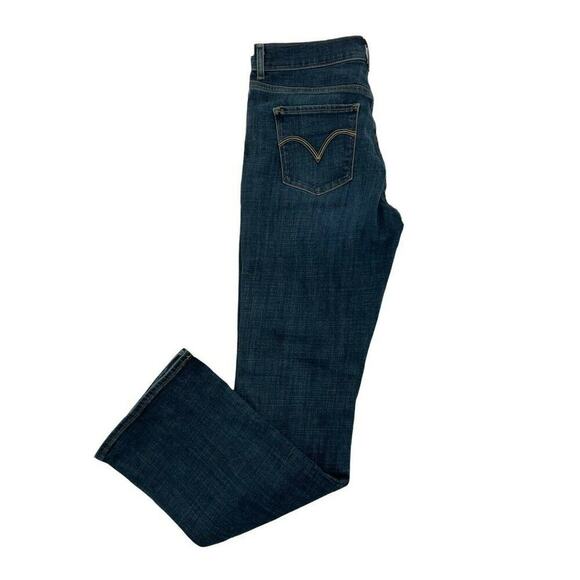 Levi's Classic Jeans Women Size 6 Boot Cut Stretch Med Wash Button Pockets Denim - Picture 4 of 11